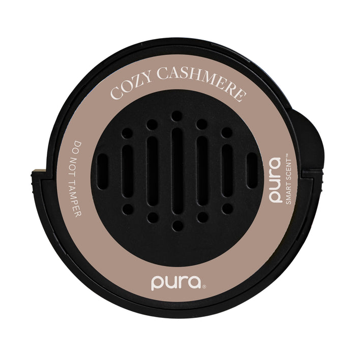 Pura Car Scent Refill - Fragrance For Pura Car Diffuser - Clean & Safe Luxury Diffuser Scent - Long-Lasting Fragrance For 30 Days Of Aroma - Fall & Winter Household Essential - Cozy Cashmere
