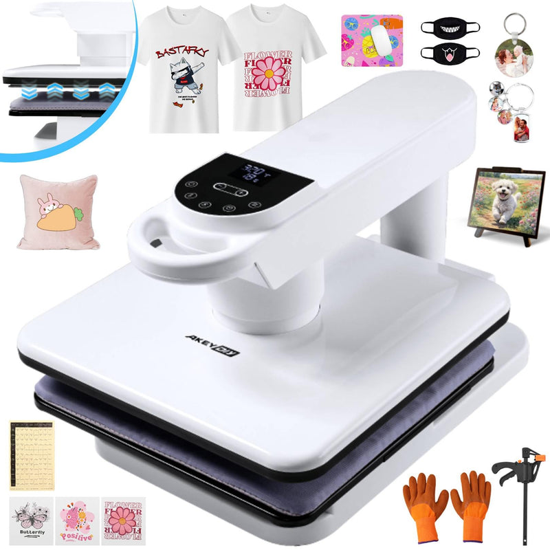 Auto Heat Press Machine For T Shirts (LOCAL PICKUP ONLY)