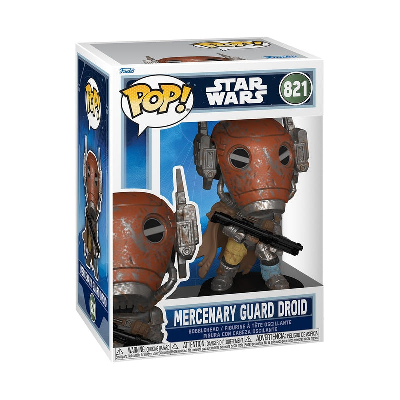 Funko Pop! Star Wars: Mandalorian & Grogu - Mercenary Guard Droid - Collectable Vinyl Figure - Gift Idea - Official Merchandise - Toys For Kids & Adults - Star Wars Fans