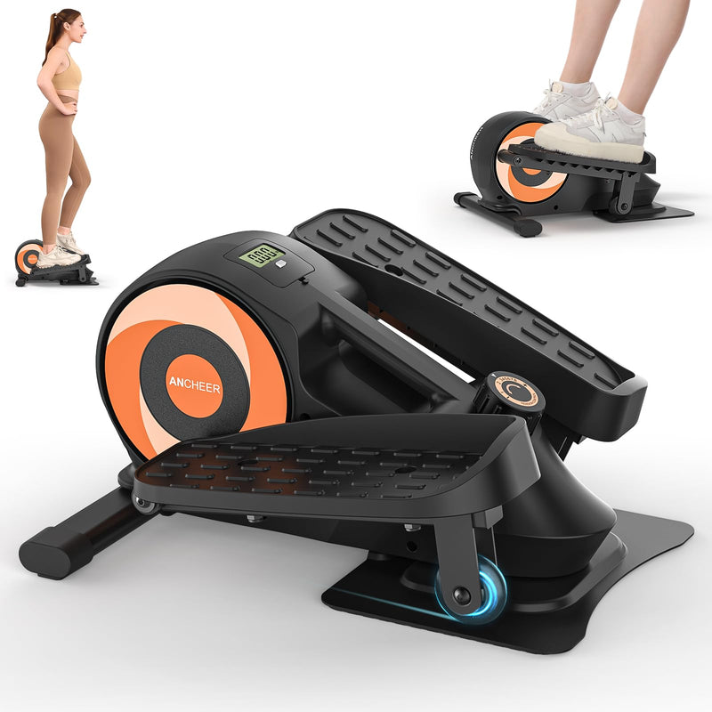 ANCHEER Under Desk Elliptical, Under Desk Bike Pedal Exerciser, Fully Assembled Leg Exerciser 2 In 1 Seated Standing Elliptical, Ultra-Quiet Mini Elliptical Machines For Home Office Use (LOCAL PICKUP ONLY)