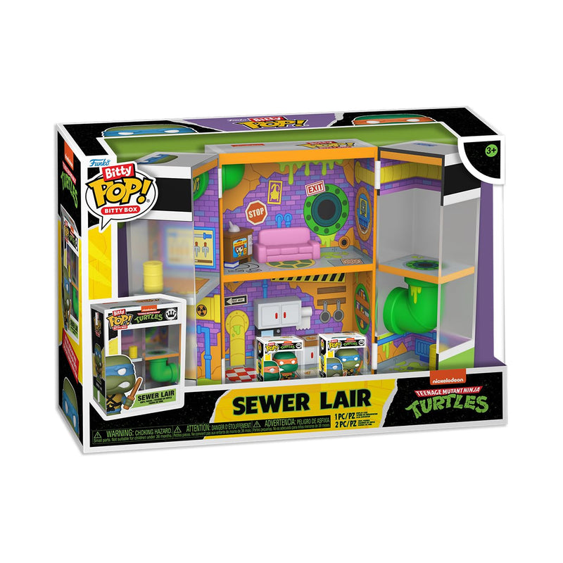 Funko Bitty POP! Boxes: Teenage Mutant Ninja Turtles Sewer Lair
