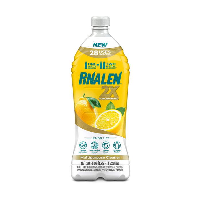PINALEN 2X Max Aromas Multipurpose Cleaner - Lemon Lift Scent (28 Fl Oz)