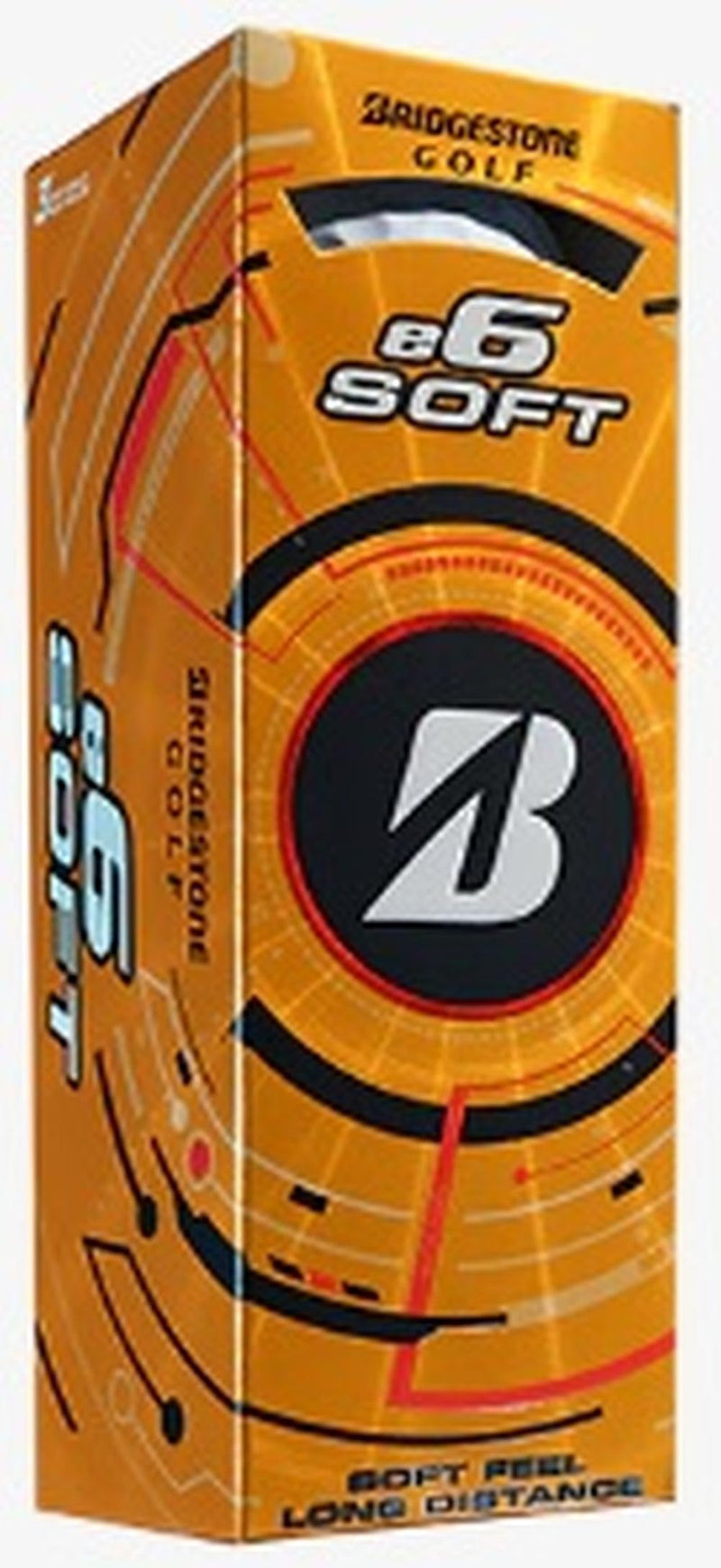 Bridgestone E6 Soft Golf Balls (White,3Pk) 1 Sleeve 2025