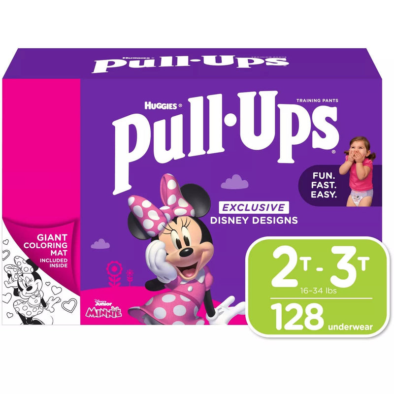 Huggies Pull-Ups Potty Training Pants For Girls, 2T-3T 18-34 Pounds (128 Count) (LOCAL PICKUP ONLY)