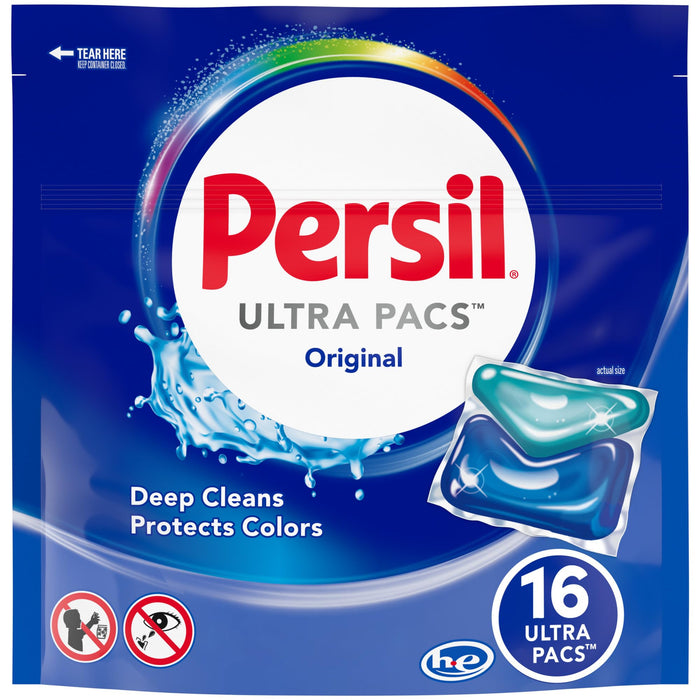 Persil Ultra Pacs Original Everyday Clean Laundry Detergent, 16 Count