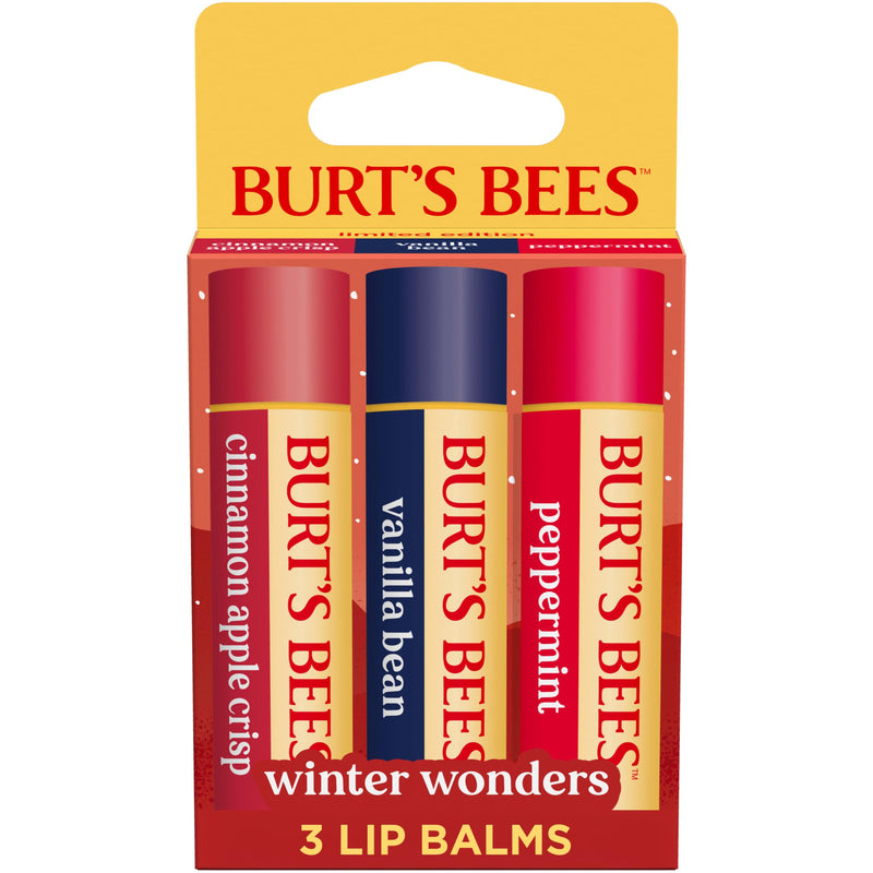 Burt's Bees Holiday Lip Balm - Winter Wonder - 3ct