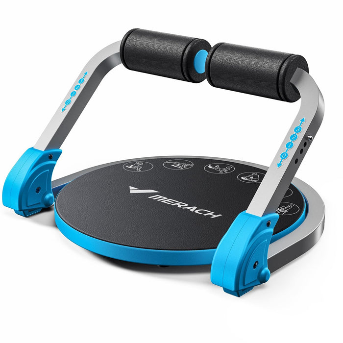 MERACH Ab Machine For Stomach Workout, Ab Crunch Machine With 3 Adjustable Resistance And Automatic Rebound, Sit Up Machine With 330 LBS Weight Capacity, Ab Workout Equipment For Home Exercise (Blue) (LOCAL PICKUP ONLY)