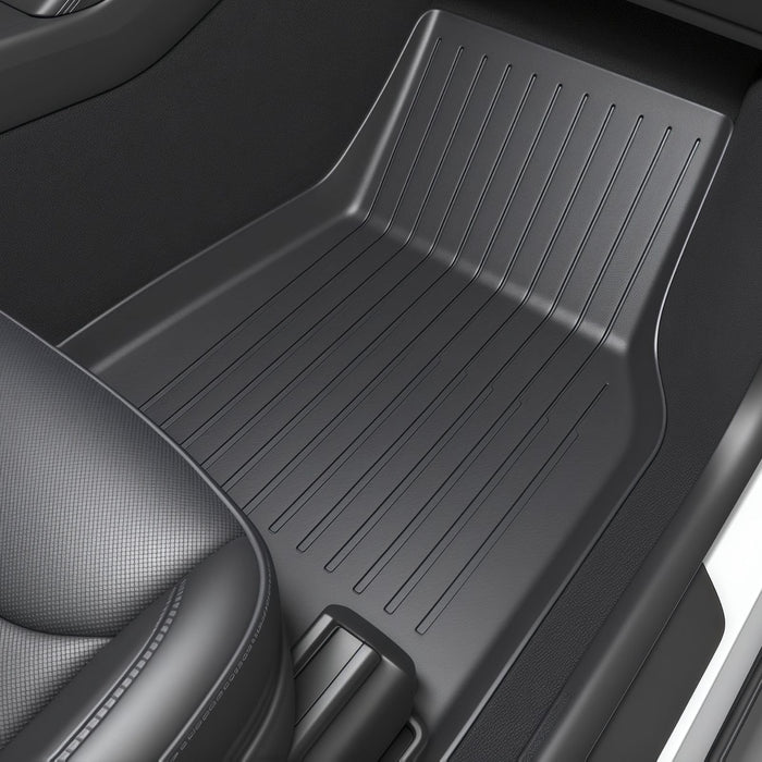 SUPER LINER Tesla Model Y Juniper 2025 2026 Floor Mats & Cargo Liners 9 PCS Extra-Thick Anti-Slip TPE Pet & Child-Friendly For 5-Seater | Cabinprotect™ Kit Full-Cabin Protection Accessories (LOCAL PICKUP ONLY)