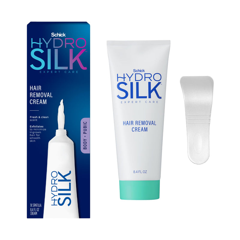 Schick Hydro Silk Women's Depilatory Cream For Body And Bikini Area