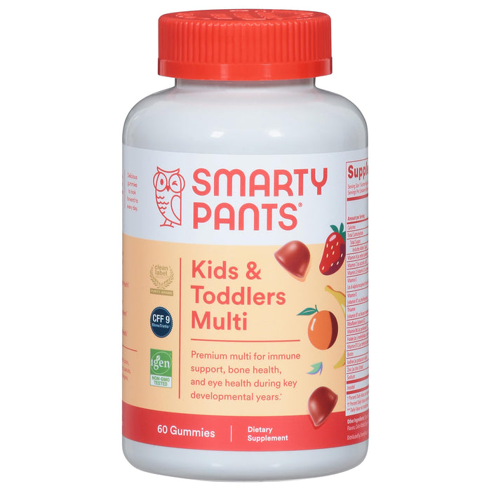 Smarty Pants, Vitamins Kids & Todlers Multi Vitamin, 60 Count