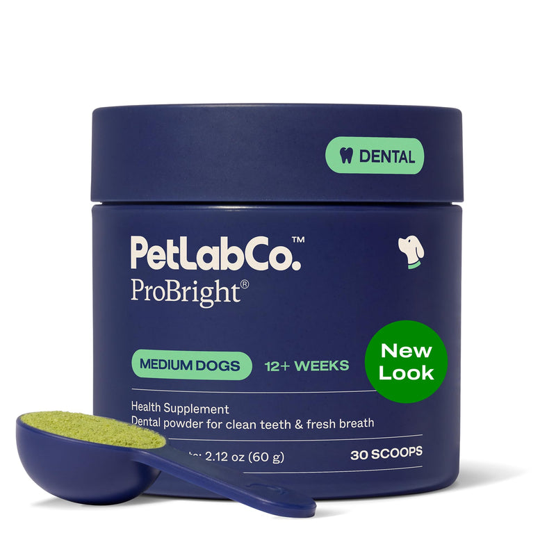 Petlab Co. Probright Dental Powder For Medium Sized Dogs