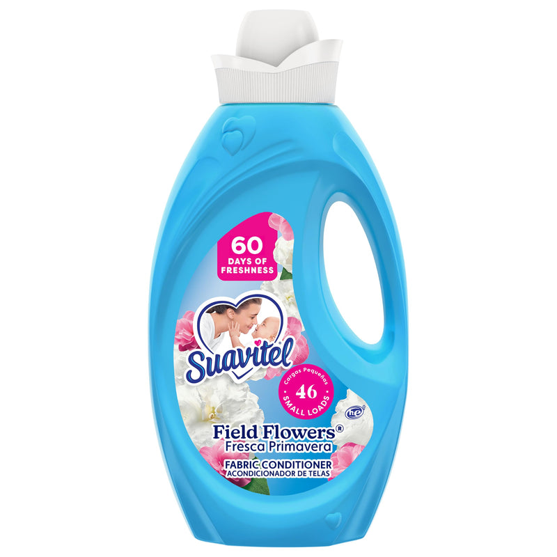 Suavitel Fabric Conditioner, Field Flowers Scent, 46 Fl Oz