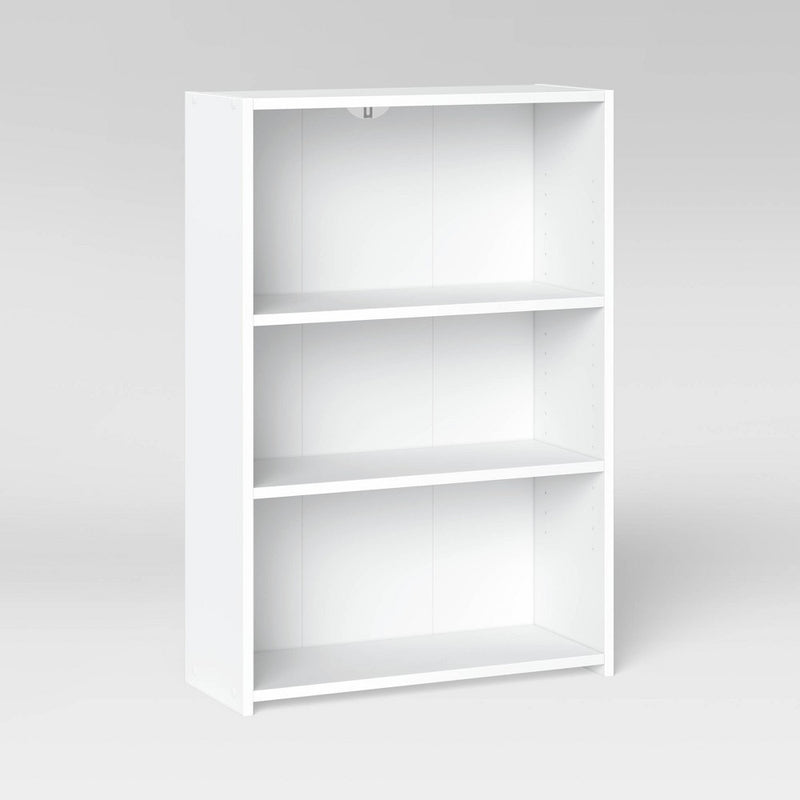 3 Shelf Bookcase White - Room Essentials (LOCAL PICKUP ONLY)