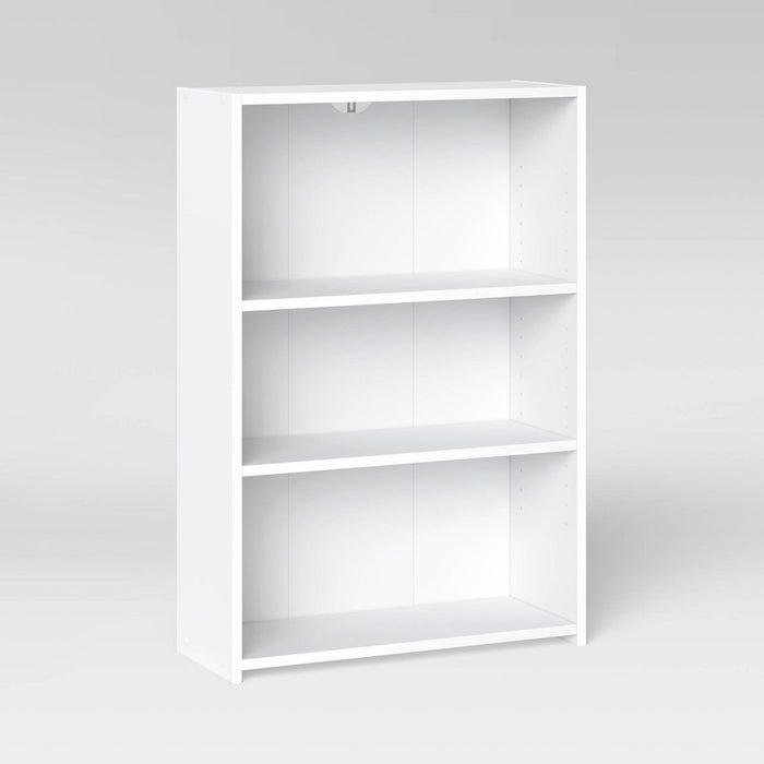 3 Shelf Bookcase White - Room Essentials