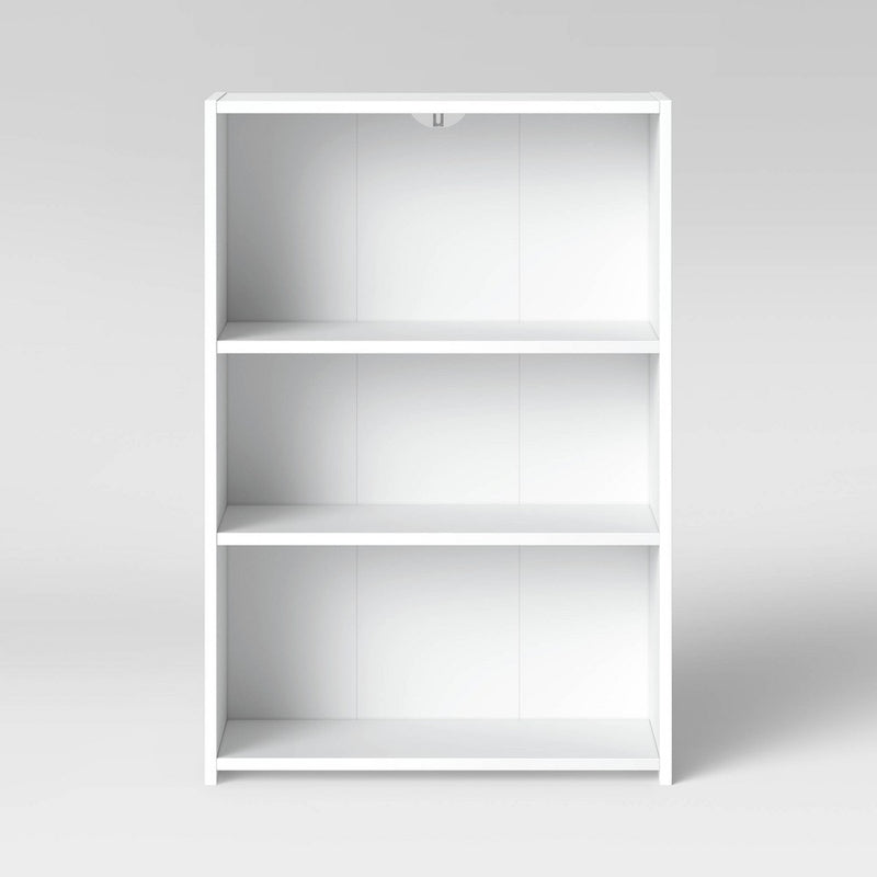3 Shelf Bookcase White - Room Essentials (LOCAL PICKUP ONLY)