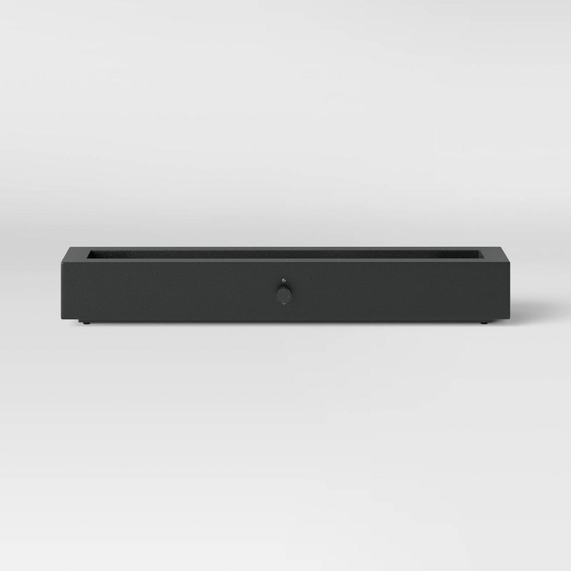 28" Outdoor Tabletop Fireplace - Black - Project 62 (LOCAL PICKUP ONLY)