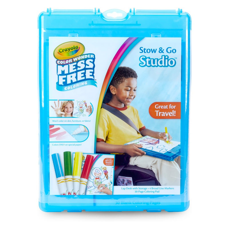 Crayola Color Wonder Stow & Go Coloring Studio