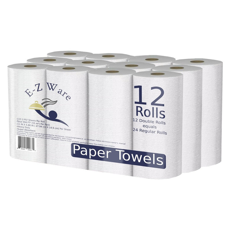 E-Z Ware Paper Towels - 12ct