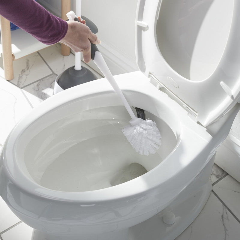 Clorox Corner Toilet Brush & Holder