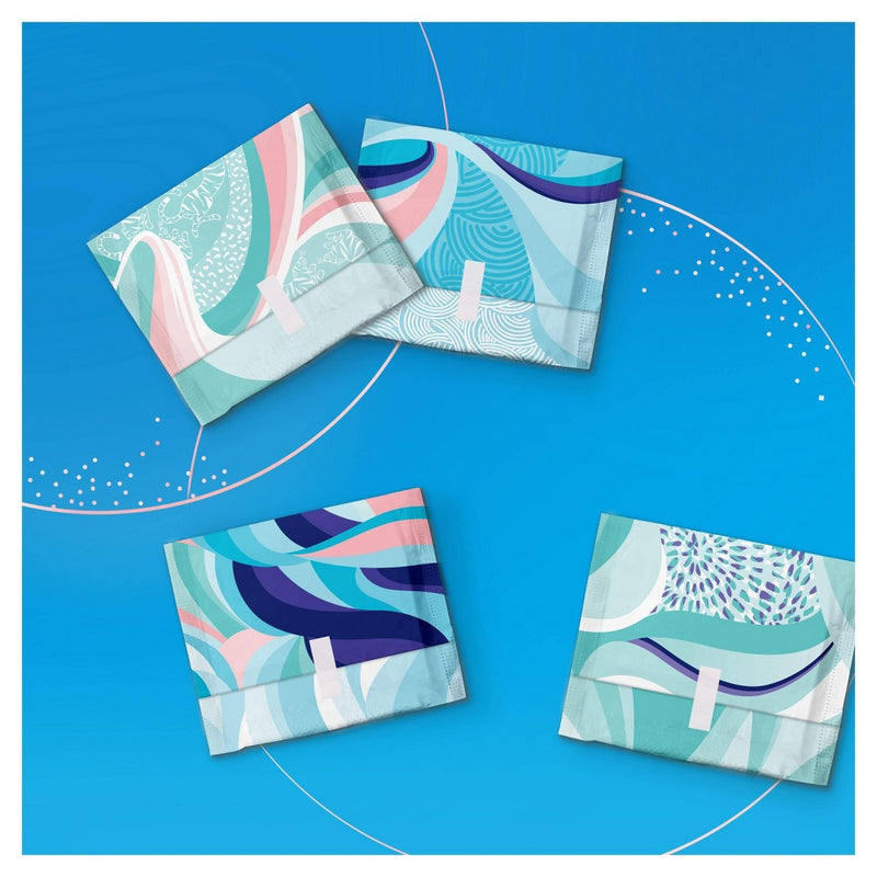 Always Infinity Super Absorbency Avec Flex Foam Pads - Unscented - Size 2 - 46ct