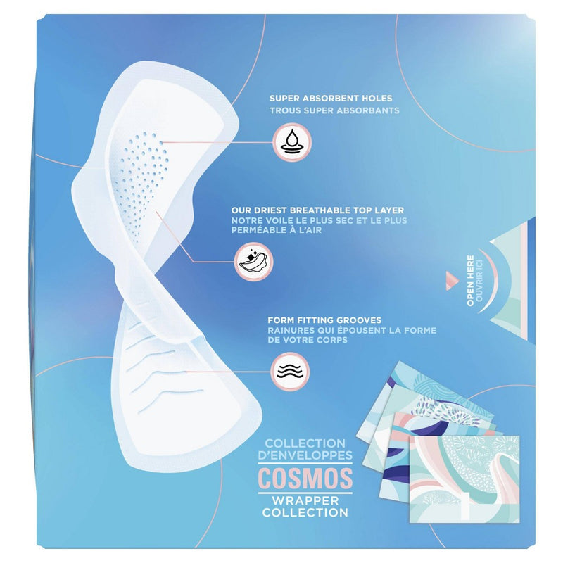 Always Infinity Super Absorbency Avec Flex Foam Pads - Unscented - Size 2 - 46ct