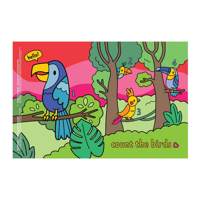 Munchkin Story Mat BPA Free Disposable Placemats For Kids' - 18ct