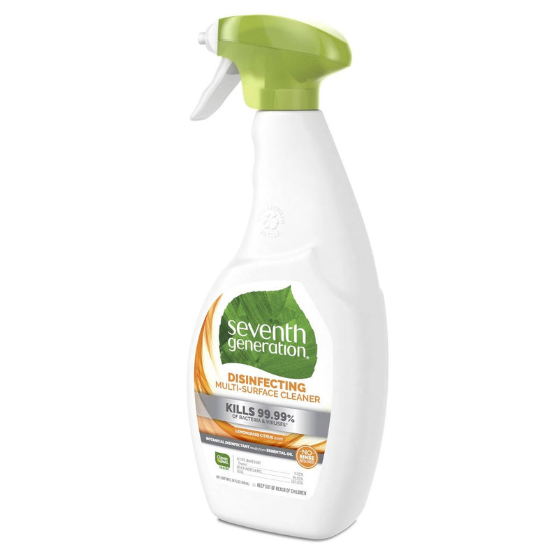 Seventh Generation Lemongrass Citrus Disinfecting Multi-Surface Cleaner - 26oz