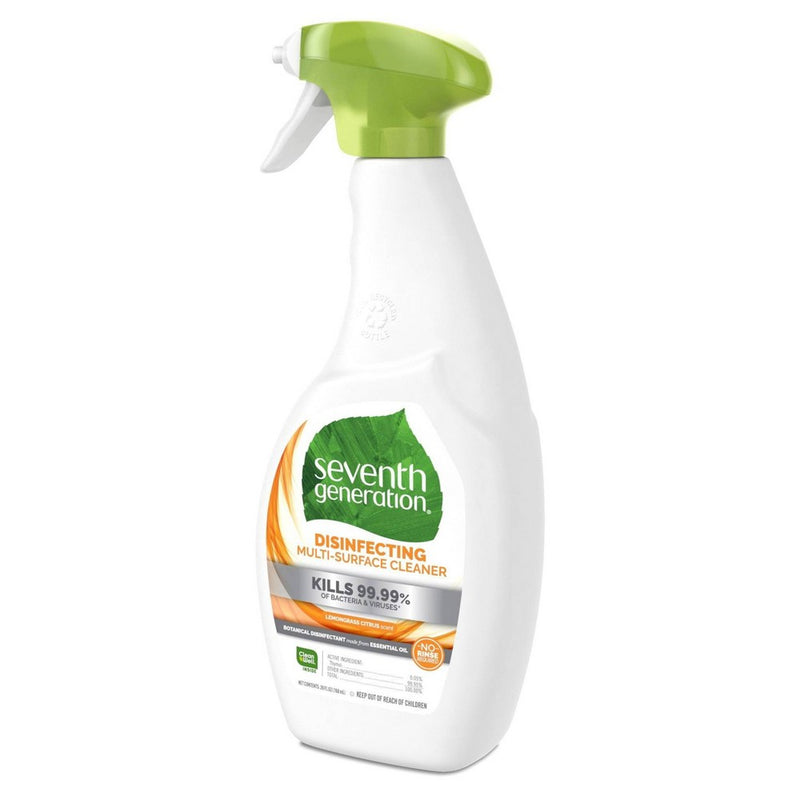 Seventh Generation Lemongrass Citrus Disinfecting Multi-Surface Cleaner - 26oz
