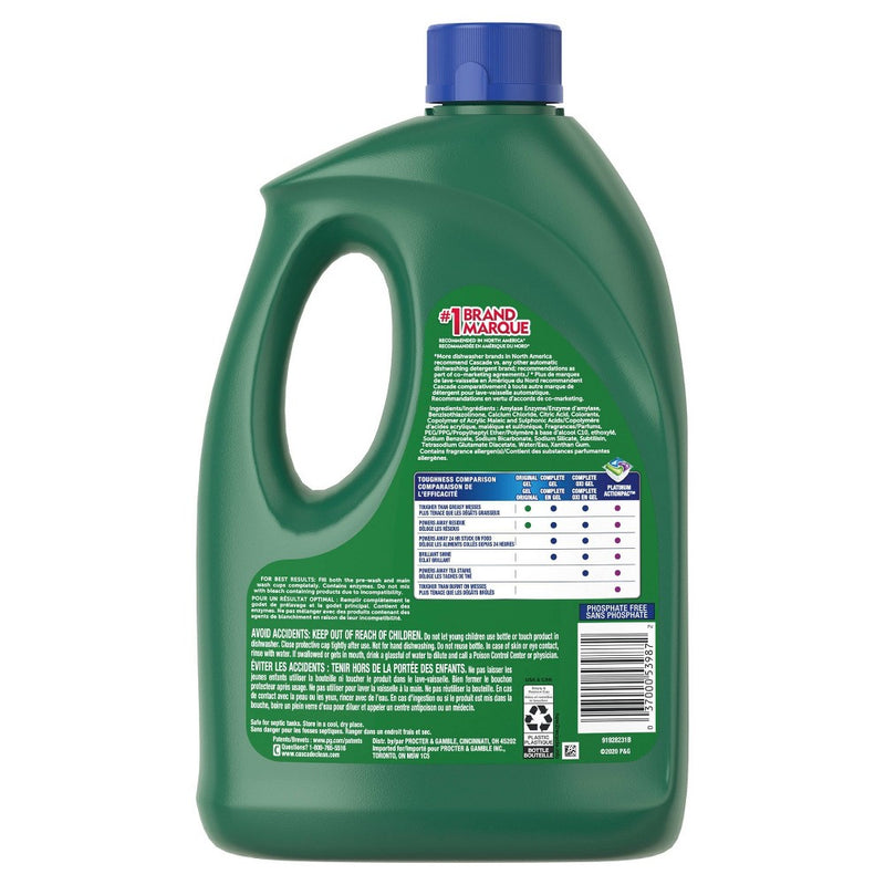 Cascade Complete Gel Fresh - 120 fl oz
