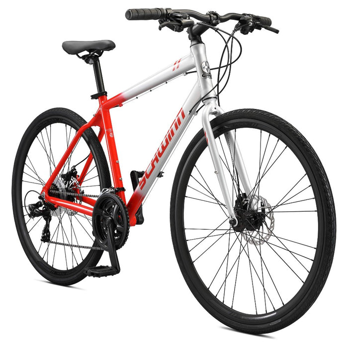 Schwinn Men's Circuit 700c/28" Hybrid Bike - Silver/Red (LOCAL PICKUP ONLY)