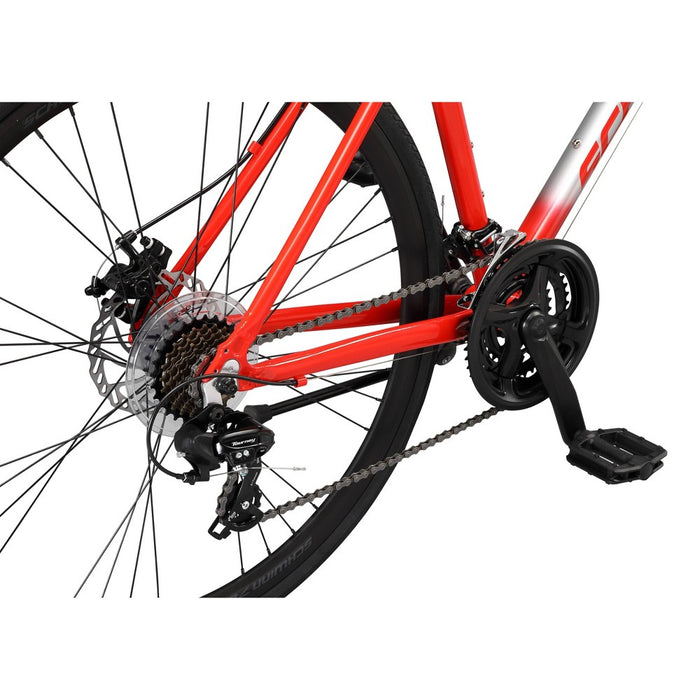 Schwinn Men's Circuit 700c/28" Hybrid Bike - Silver/Red (LOCAL PICKUP ONLY)