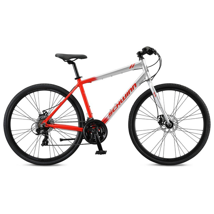 Schwinn Men's Circuit 700c/28" Hybrid Bike - Silver/Red (LOCAL PICKUP ONLY)