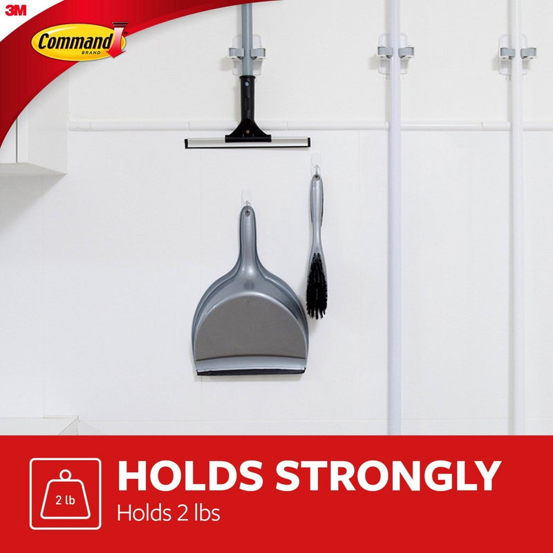 Command Medium Sized Wire Decorative Hooks Value Pack White