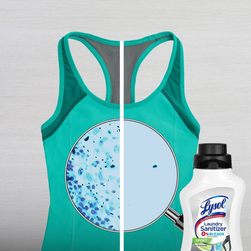 Lysol Laundry Sanitizer Sport 0% Bleach - 90oz