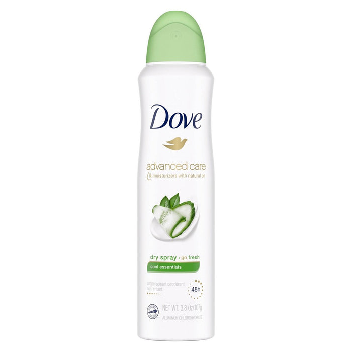 Dove Cool Essentials 48-Hour Antiperspirant & Deodorant Dry Spray - 3.8oz