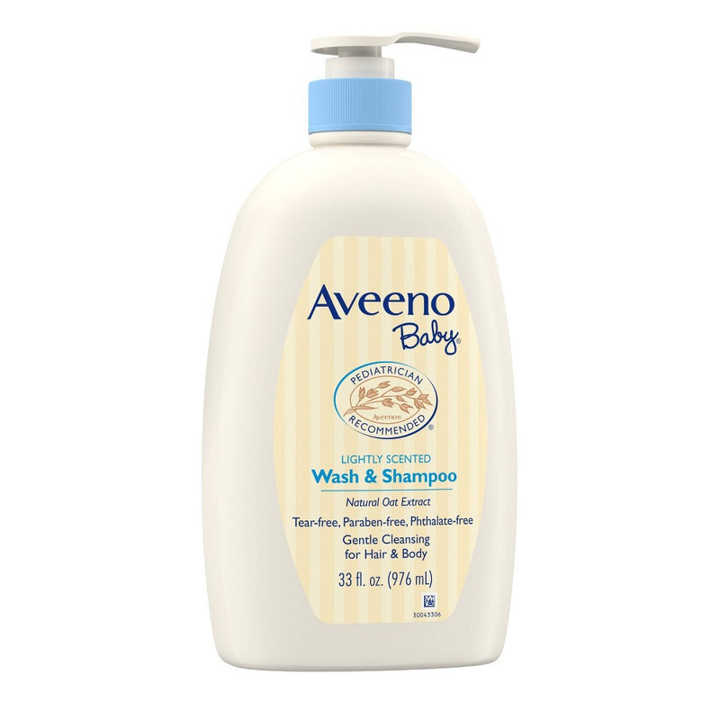 Aveeno Baby Gentle Wash And Shampoo with Natural Oat Extract - 33fl.oz