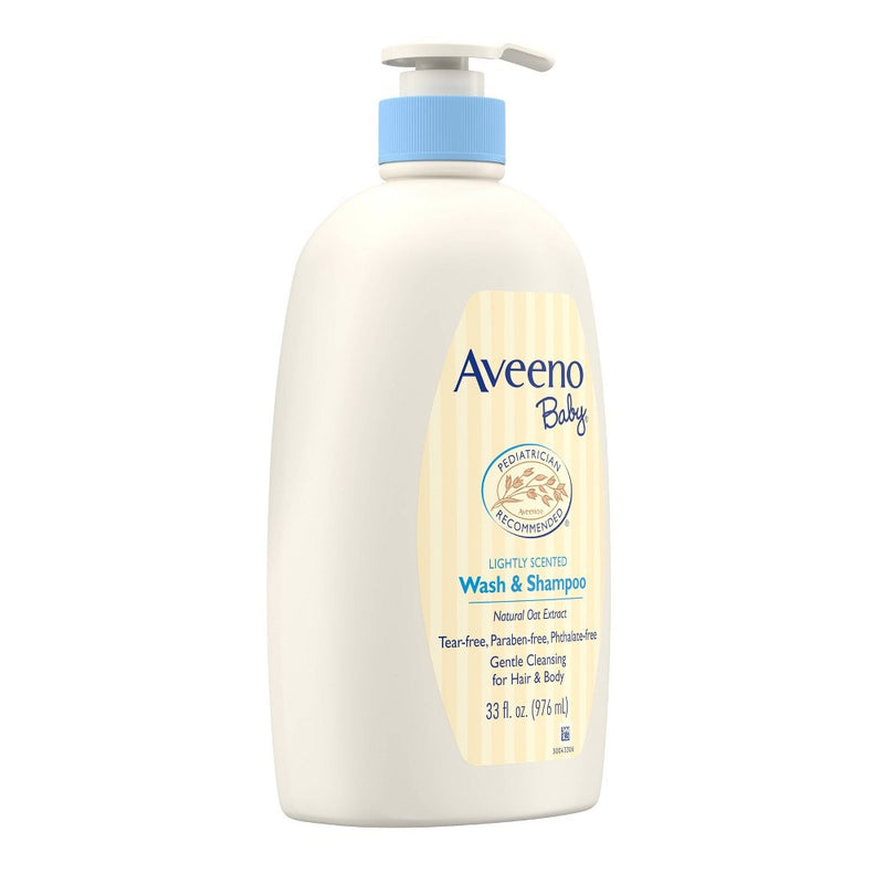Aveeno Baby Gentle Wash And Shampoo with Natural Oat Extract - 33fl.oz