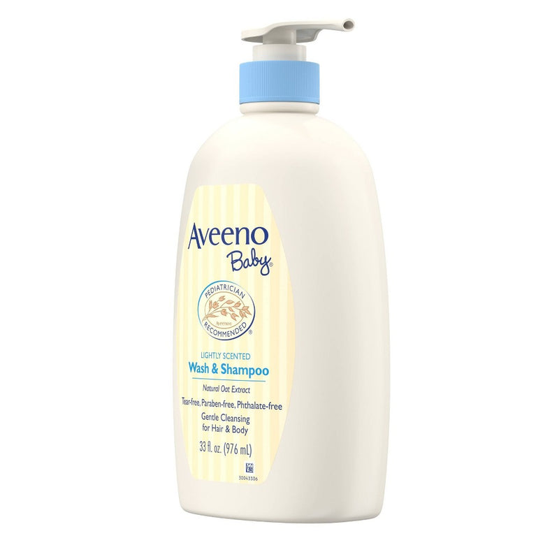 Aveeno Baby Gentle Wash And Shampoo with Natural Oat Extract - 33fl.oz