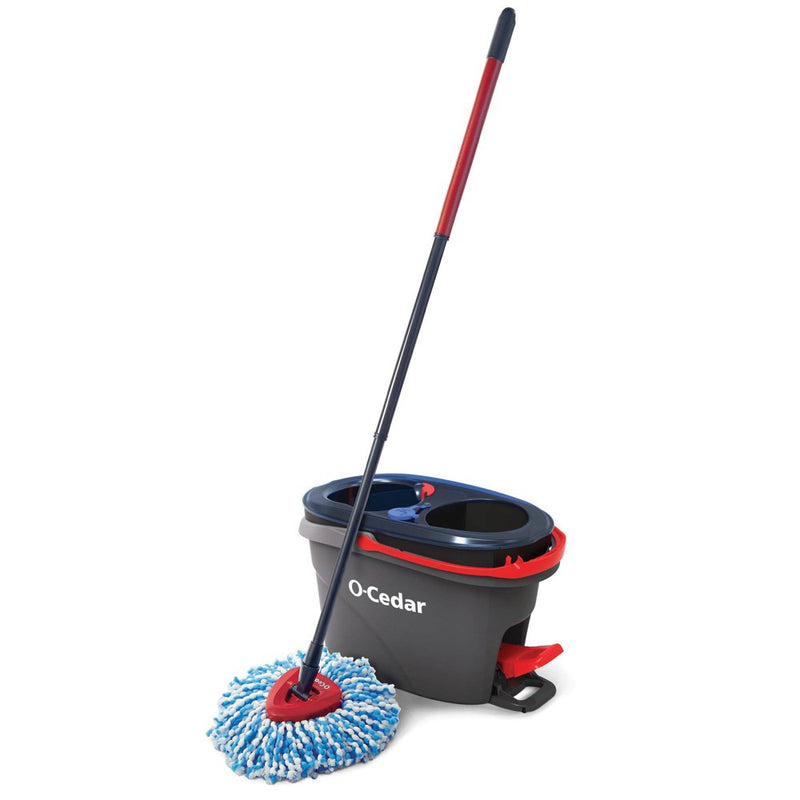 O-Cedar EasyWring Rinse Clean Spin Mop & Bucket