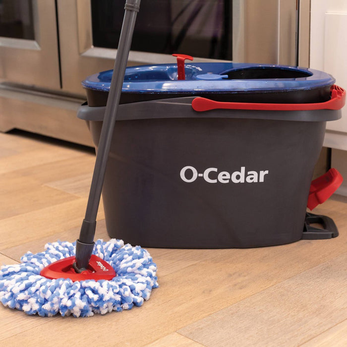 O-Cedar EasyWring Rinse Clean Spin Mop & Bucket