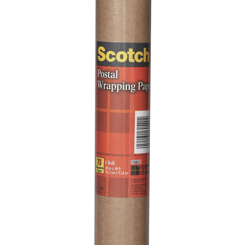 Scotch 75 sq ft 30"x360" Postal Wrapping/Packaging Paper (LOCAL PICKUP ONLY)
