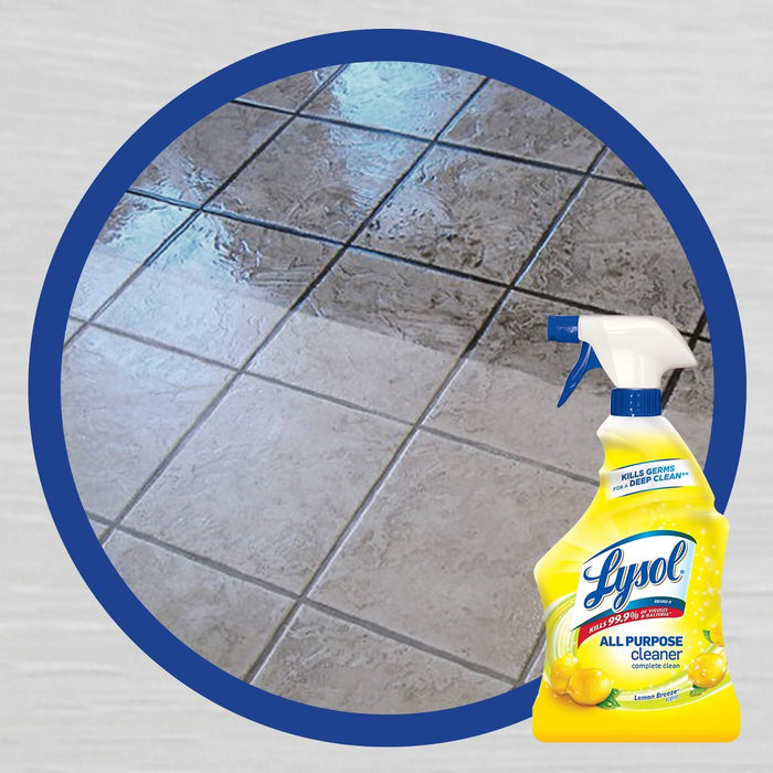 Lysol Lemon Breeze Scented All Purpose Cleaner & Disinfectant Spray - 32oz