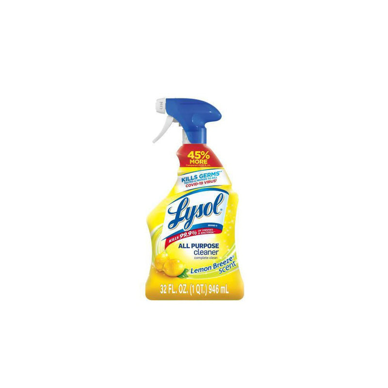Lysol Lemon Breeze Scented All Purpose Cleaner & Disinfectant Spray - 32oz