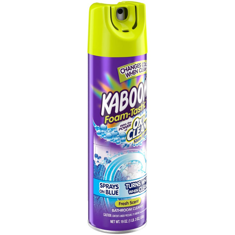 Kaboom with OxiClean Foam Tastic Bathroom Cleaner Fresh Scent 19 oz