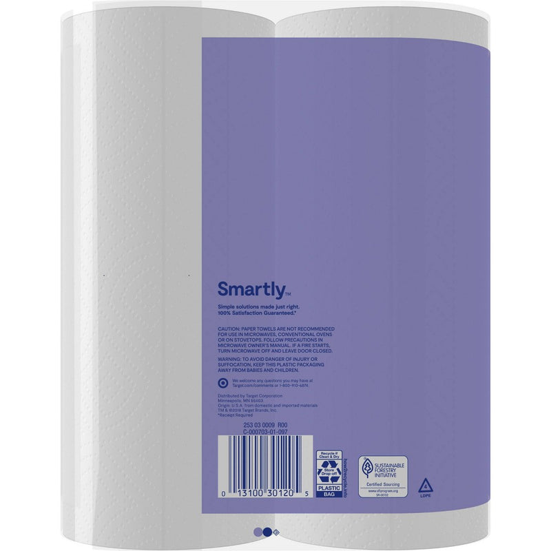 Make-A-Size Paper Towels - 2 Big Rolls - Smartly