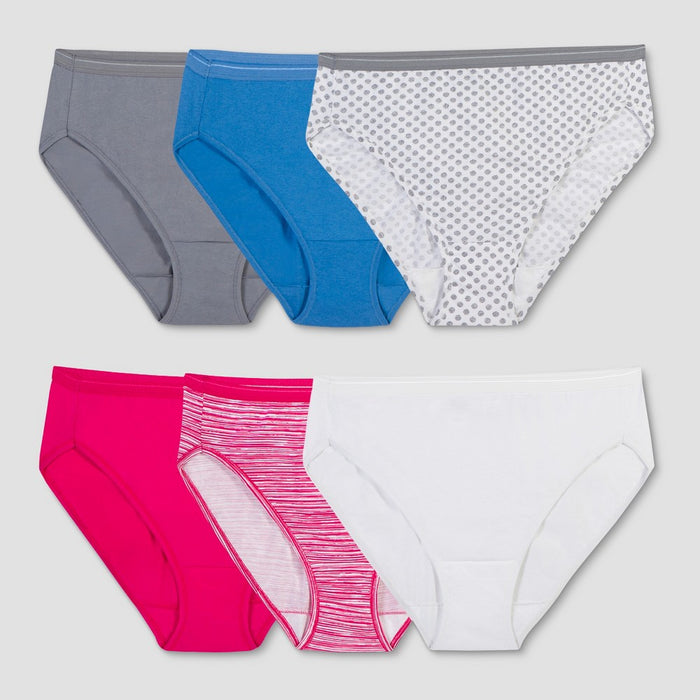 Fruit of the Loom Women's Hi-Cuts 6-Pack (Colors May Vary) - 5