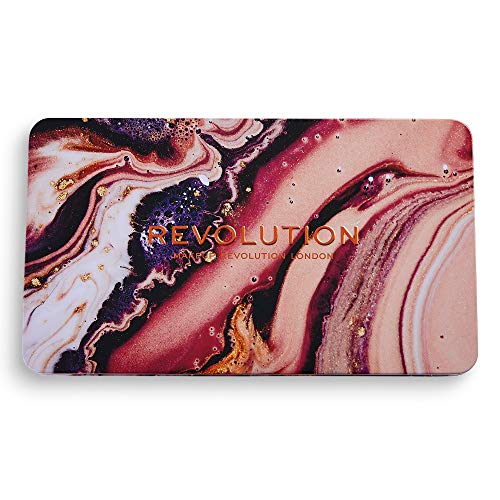 Makeup Revolution Eyeshadow Palette, Forever Flawless Allure, 18 Shades