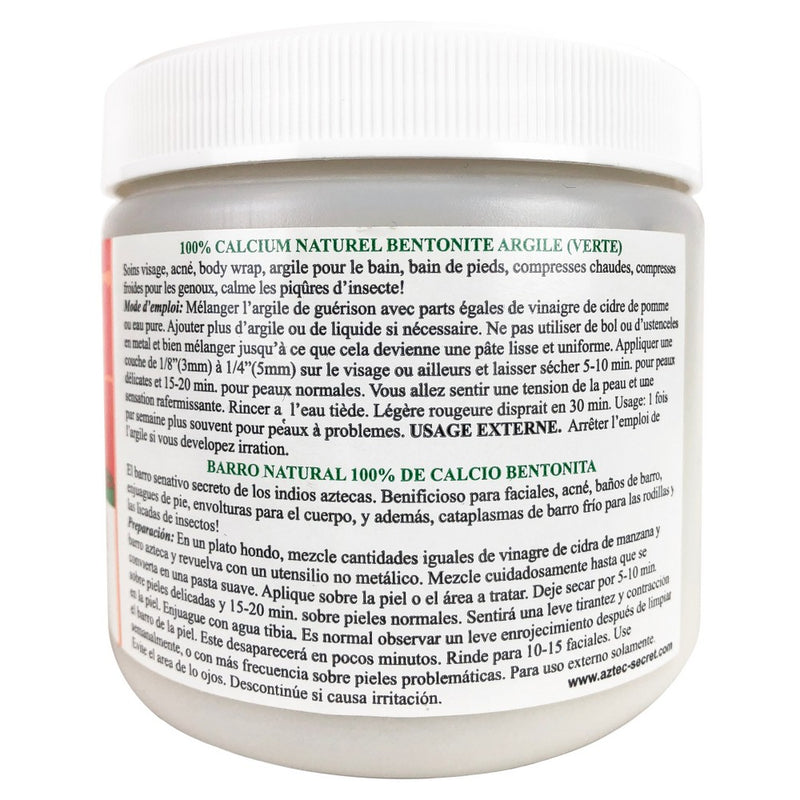 Aztec Secret Indian Healing Clay Deep Pore Cleansing Facial Treatment - 15.5oz