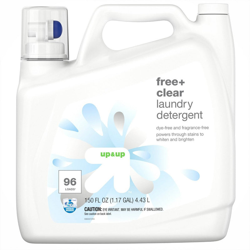 Free Clear HE Liquid Laundry Detergent - 150 fl oz - up & up