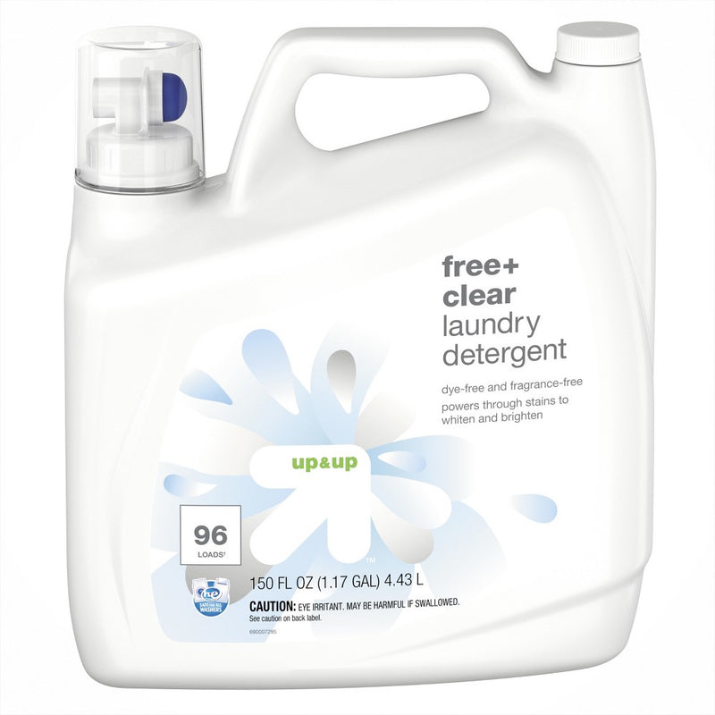 Free Clear HE Liquid Laundry Detergent - 150 fl oz - up & up
